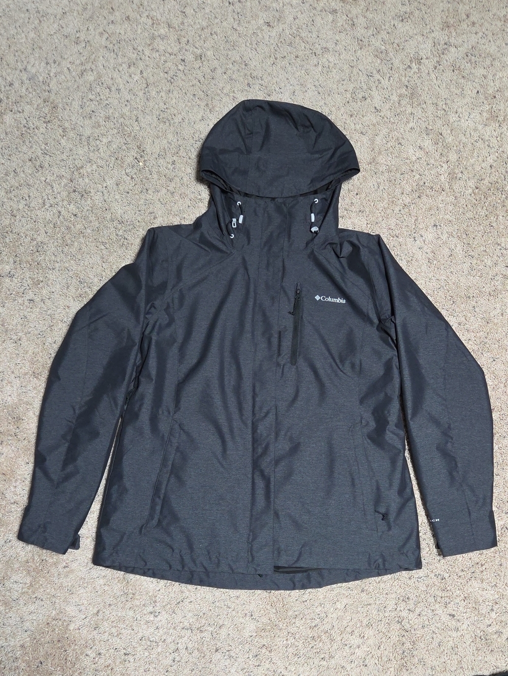 ​Columbia Women’s 3-in-1 Interchange Omni-Heat Jacket Charcoal Gray / Black - XL